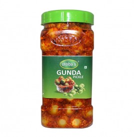 Otoba's Gunda Pickle   Plastic Jar  500 grams